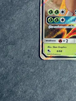Pinsir GX 6/68 Hidden Fates Ultra Rare Pokemon Card NM - Image 5