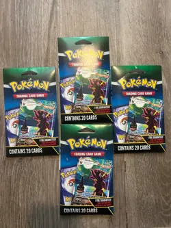 Pokemon TCG: Umbreon VMAX Exclusive 20 Card Packs LOT OF 4 - Image 1