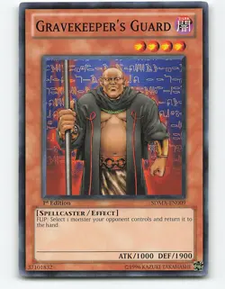 Gravekeeper's Guard #SDMA-EN009 1st Edition Yugioh Card - Image 1