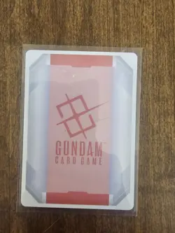 Gundam TCG Card Game Dual Impact Foil Resource GD02 R-015 C++ GQuuuuuuX Gundam - Image 2