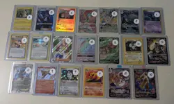 Pokemon Card Lot Of 20 GX, EX, V, VMax, Mid-Era, Vintage, 1st Edition, SR & More - Image 1
