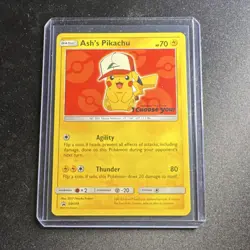 Pokemon TCG Ash's Pikachu I Choose You! 5 Cards SM109,SM111-SM114 English - Image 2