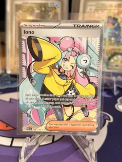 Pokemon TCG Iono Scarlet & Violet Paldea Evolved Full ART Card 254/193 NM🔥🔥 - Image 1