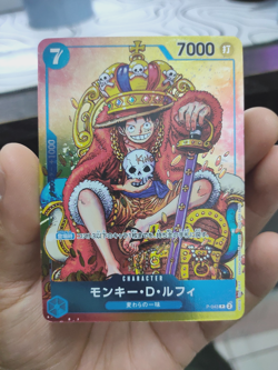 Monkey D Luffy P-043 P ONE PIECE Card Game Japanese PROMO Weekly Shonen Jump NM - Image 4