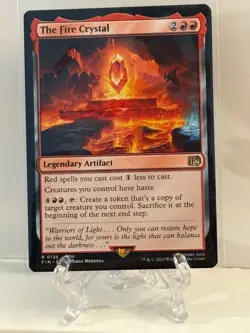 The Fire Crystal Final Fantasy Regular Magic the Gathering - Image 1