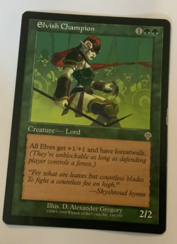 Elvish Champion Invasion Regular - Image 1