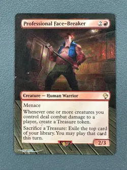 Professional Face-Breaker MTG Final Fantasy Hand Painted Full Altered Art Tentz - Image 1