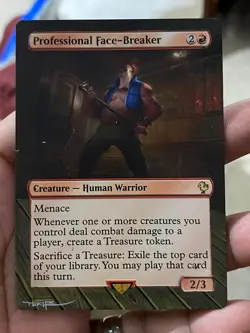 Professional Face-Breaker MTG Final Fantasy Hand Painted Full Altered Art Tentz - Image 2