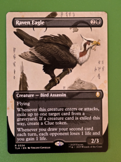 MTG: Avatar the Last Airbender (TLA) 0324 - Raven Eagle - Full Art Regular - Image 1