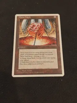 Mana Vault - 4th Edition - Magic the Gathering MTG LP 1995 WoTC - Image 1