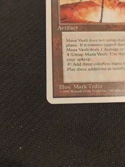 Mana Vault - 4th Edition - Magic the Gathering MTG LP 1995 WoTC - Image 2