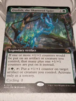 Ozolith, the Shattered Spire (Extended Art) March of the Machine Regular - Image 1