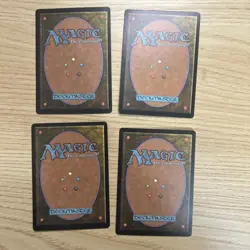 4x Magic The Gathering Brainstorm Mercadian Masques NM Never Played - Image 2