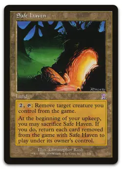 Safe Haven #121 (LP) Timeshifted TSB Magic MTG - Image 1