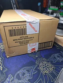 mtg foundations booster box case. - Image 1