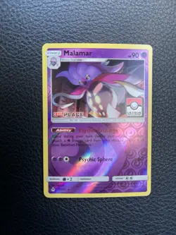 Malamar (51/131) Promo - 3rd Place - Stamped - NM - 2018 - Pokemon TCG - Image 1