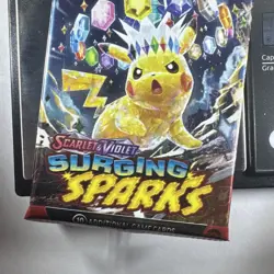 22.31g Surging Sparks Pokemon Booster Pack - Sealed - Image 2