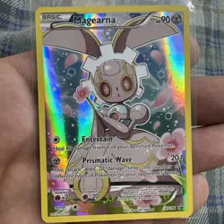Magearna XY186 NM Full Art Holo Black Star Promo XY Promo 2017 Pokemon TCG - Image 1