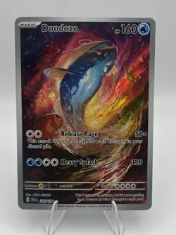 Dondozo 207/198 - Pokemon Scarlet Violet Base Illustration Rare NM A1 - Image 1