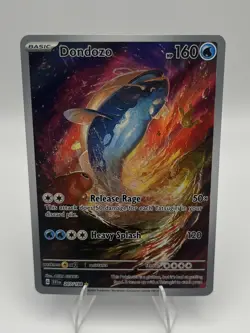 Dondozo 207/198 - Pokemon Scarlet Violet Base Illustration Rare NM A1 - Image 3