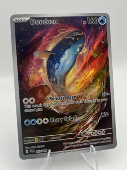 Dondozo 207/198 - Pokemon Scarlet Violet Base Illustration Rare NM A1 - Image 5