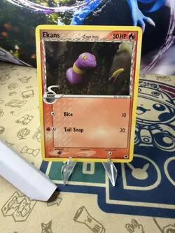 Ekans 47/101 Pokemon English EX Dragon Frontiers 2006 - Image 1