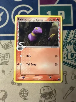 Ekans 47/101 Pokemon English EX Dragon Frontiers 2006 - Image 3