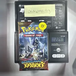 22.47g Surging Sparks Pokemon Booster Pack - Sealed - Image 1