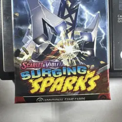 22.47g Surging Sparks Pokemon Booster Pack - Sealed - Image 2