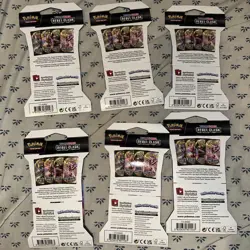 Lot Of 6 Pokemon TCG Rebel Clash Booster Pack Sword and Shield NEW SEALED 820650806810 - Image 2