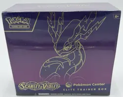 Pokemon Center Scarlet & Violet Miraidon Elite Trainer Box ETB Sealed w/ Acrylic - Image 2
