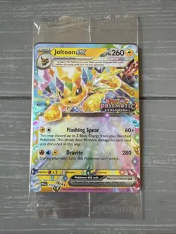 Jolteon ex Stamped 030/131 – Prismatic Evolutions – Sealed Pokemon Promo - Image 1