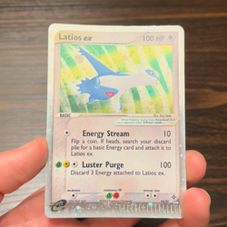 2003 Pokemon EX Dragon Latios ex 94/97 Ultra Rare Holo Nintendo TCG MP Vintage - Image 2
