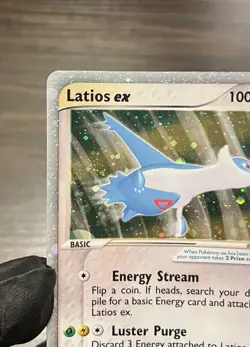 2003 Pokemon EX Dragon Latios ex 94/97 Ultra Rare Holo Nintendo TCG MP Vintage - Image 5