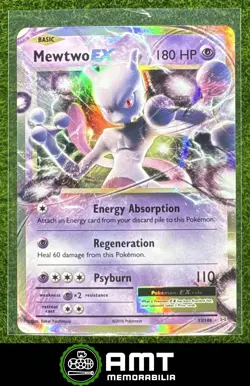Mewtwo EX 2016 Pokemon XY Evolutions #52/108 Rare Holo - Image 1