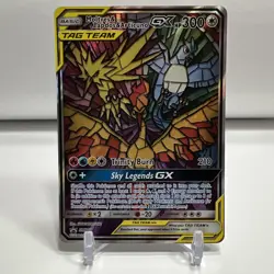 2019 Pokemon TCG SM Promo Moltres Zapdos Articuno GX SM210 NM One Owner!! - Image 1