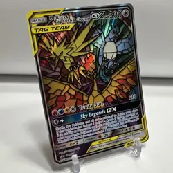 2019 Pokemon TCG SM Promo Moltres Zapdos Articuno GX SM210 NM One Owner!! - Image 2