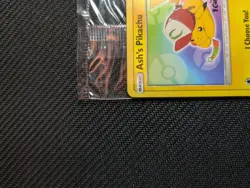 2017 Pokemon Black Star Promo Ash's Pikachu #SM108 (SEALED) - Image 2