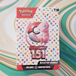 POKEMON TCG SCARLET & VIOLET 151 BOOSTER BUNDLE FACTORY SEALED NEW 6 PACKS - Image 1