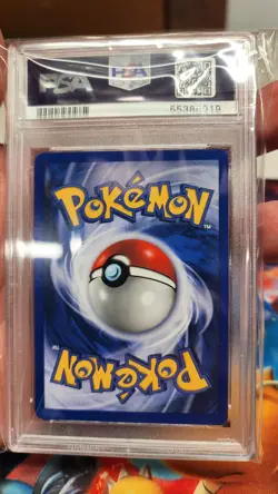 2000 Pokemon Neo Genesis Slowking Holo #14 PSA 7 *SWIRLS* - Image 2