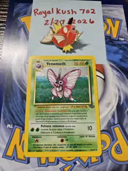 Pokemon Venemoth Jungle Holo Italian (Read Description) - Image 1