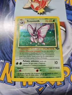 Pokemon Venemoth Jungle Holo Italian (Read Description) - Image 3