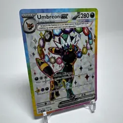 Pokemon Prismatic Evolutions Umbreon EX 176 Black Star Promo - Image 3