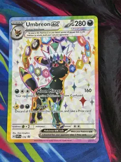 Pokemon Umbreon ex Sv: Scarlet & Violet Promo SVP176 Holo 280 HP - Image 1