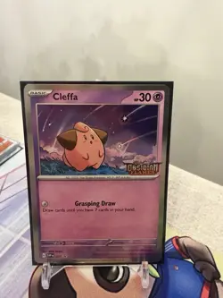 Pokemon TCG Cleffa SVP Black Star Promos SVP037 Holo Promo Promo - Image 1