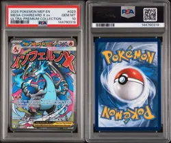 PSA 10 2025 Pokemon #023 Mega Charizard X Ex UPC Black Star Promo GEM MT - Image 3