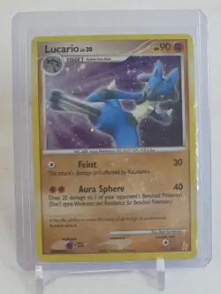 Pokemon 💥 Lucario 3/11 Holo Rare DP Trainer Kit TCG Rare 2007 Vintage - Image 1