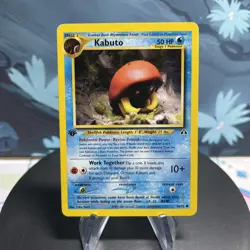 Pokemon Kabuto 56/75 Neo Discovery 1st Edition MP - Image 1