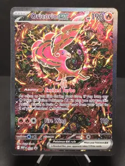 2025 Pokemon Oricorio EX 024 Black Star Promo - Phantasmal Flames - Image 1