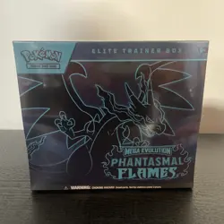 Pokemon TCG Phantasmal Flames Elite Trainer Box ETB White flare Booster sealed - Image 2